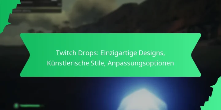 Twitch Drops: Einzigartige Designs, Künstlerische Stile, Anpassungsoptionen