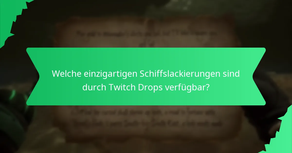 Wann sind die Twitch Drops-Events geplant?