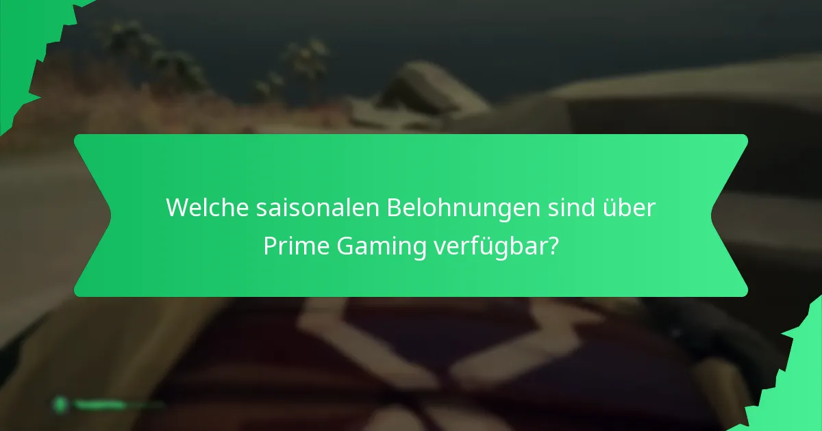 Welche Abonnementboni bietet Prime Gaming an?